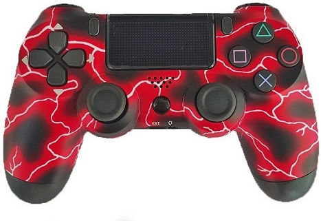 Doubleshock 4 Kabellos Gamepad für PS4 Camouflage Red II