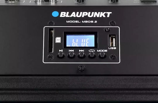 Blaupunkt Караоке Система с Безжичен Микрофон и Светлинни Ефекти PB08DB Червена