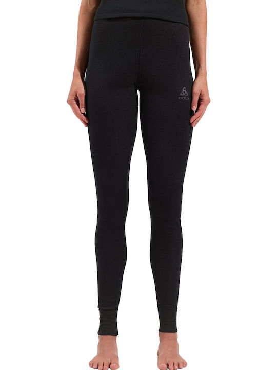 Odlo Active Warm Eco Γυναικείο Ισοθερμικό Παντελόνι Μαύρο