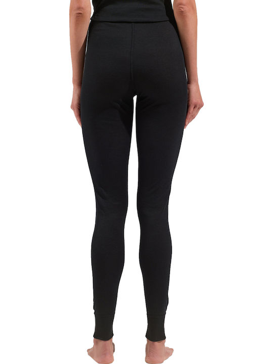 Odlo Active Warm Eco Γυναικείο Ισοθερμικό Παντελόνι Μαύρο