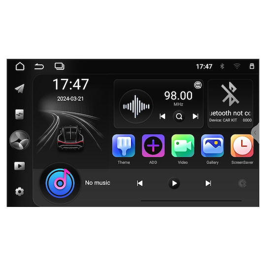 Bizzar Ηχοσύστημα Αυτοκινήτου για Toyota Celica / FJ / RAV 4 / Yaris 1999-2009 (Bluetooth/USB/WiFi/GPS/Apple-Carplay/Android-Auto) με Οθόνη Αφής 7"