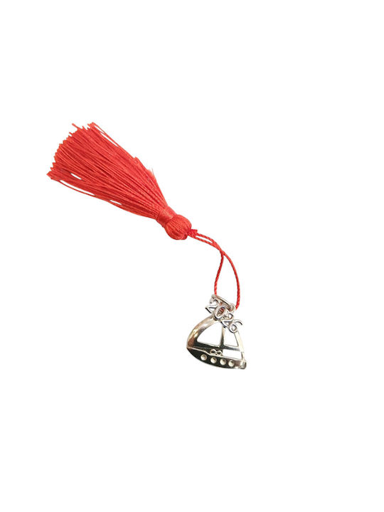 Kalliopi Silver Handmade Tabletop Lucky Charm Boat Silver 2026 2x2cm 1pcs