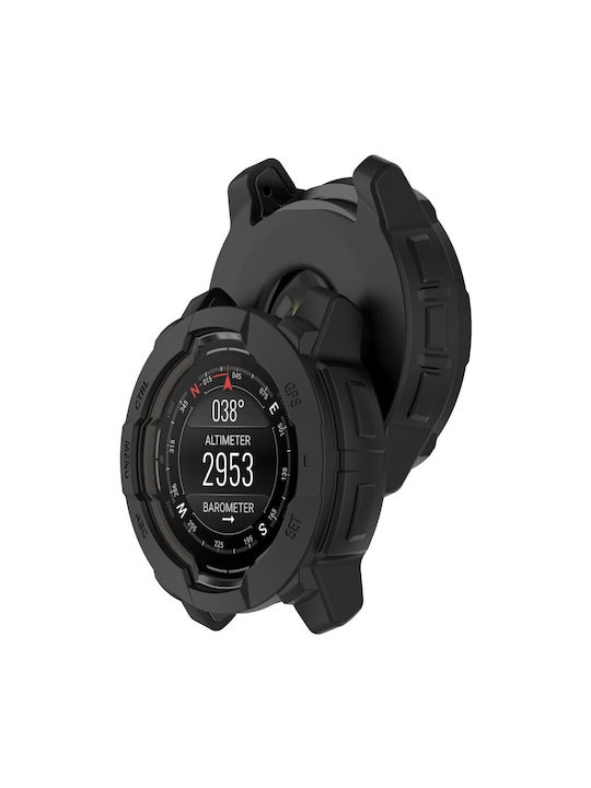 Θήκη Σιλικόνης σε Μαύρο χρώμα για Garmin Instinct 3 (50mm)
