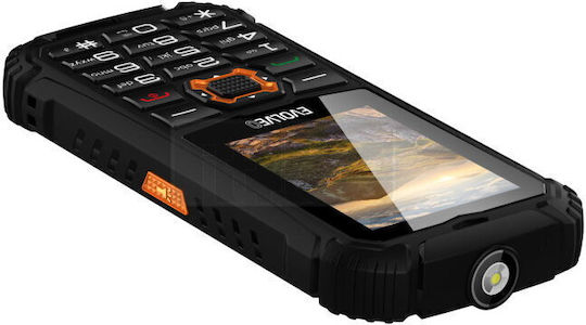 Evolveo StrongPhone Q1 Dual SIM Resistant Mobile with Buttons Black