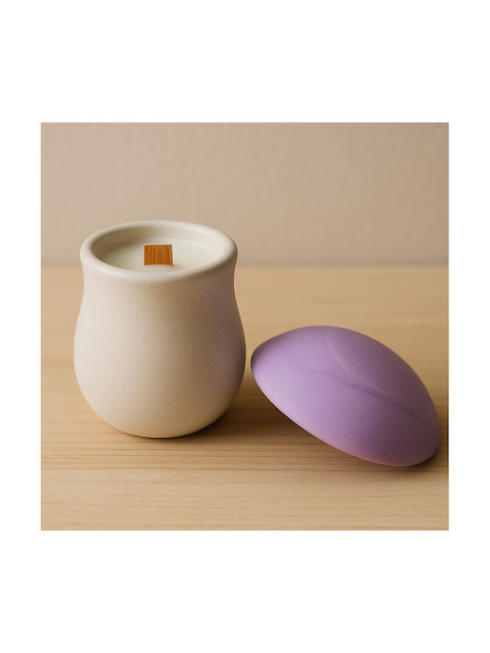 Handmade Mushroom Aromatic Soy Candle 10x11cm