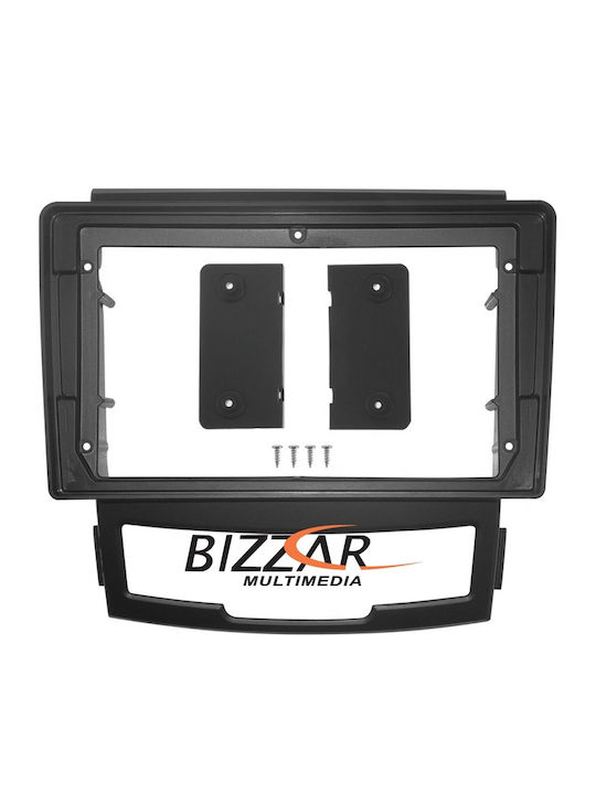 Bizzar Car Audio System for Ssangyong Korando 2010-2014 (Bluetooth/USB/WiFi/GPS/Apple-Carplay/Android-Auto) with Touch Screen 9"