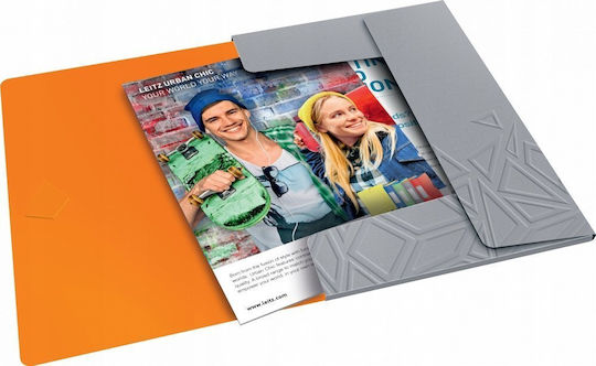Leitz Папка с Маркуч и Уши за Хартия A4 Сив