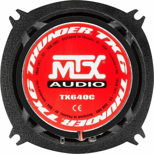 MTX Set Auto-Lautsprecher 4" mit 70W RMS (2 Weg)
