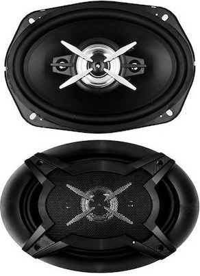 Car Speaker Set 6x9" with 80W RMS (4 Way)