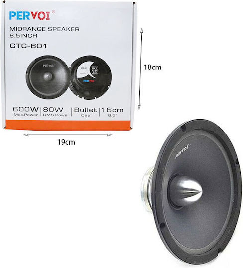 PerVoi Boxă Auto Per Voi 6.5" cu 80W RMS (Midrange)