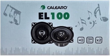 Calearo EL 100 Σετ Ηχεία Αυτοκινήτου 4" (2 Δρόμων)