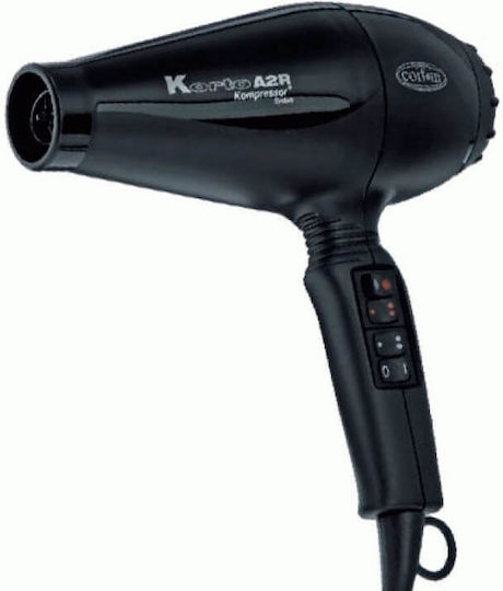 Coifin Korto A2R Ionic Πιστολάκι Μαλλιών 2400W Μαύρο