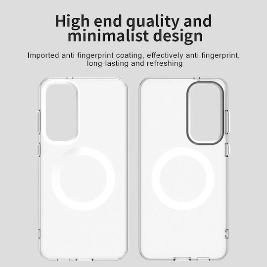 Techsuit Candycase Umschlag Rückseite Kunststoff / Silikon Weiß (Galaxy S25 FE)