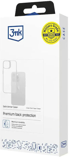 3MK Satin Armor Back Cover Plastic 1.5mm Black (Galaxy S21)
