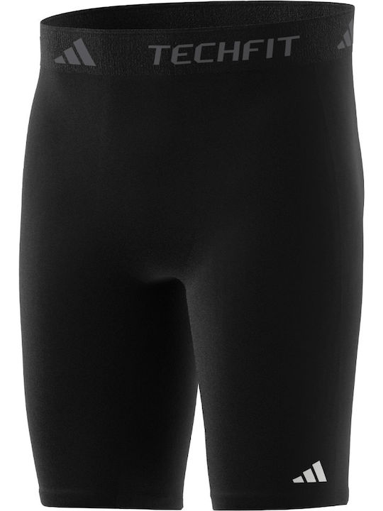 adidas Techfit Ανδρικό Ισοθερμικό Σορτς Compression Μαύρο