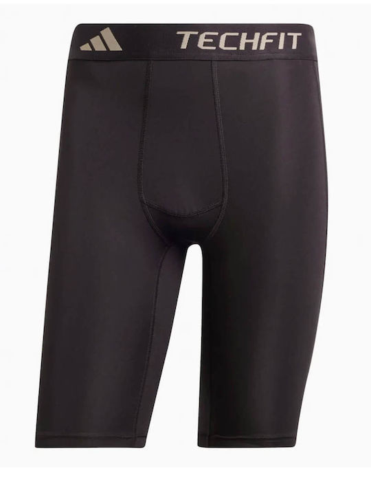 adidas Techfit Ανδρικό Ισοθερμικό Σορτς Compression Μαύρο
