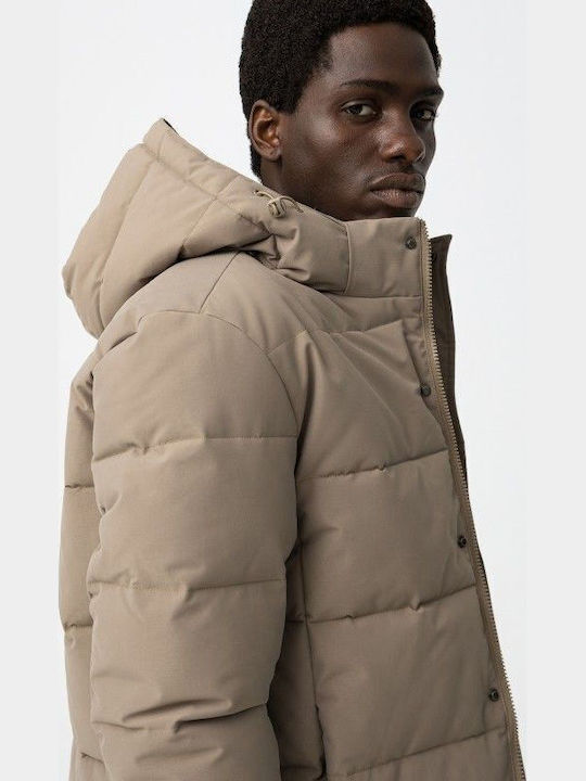 Μπουφάν Puffer Μπεζ