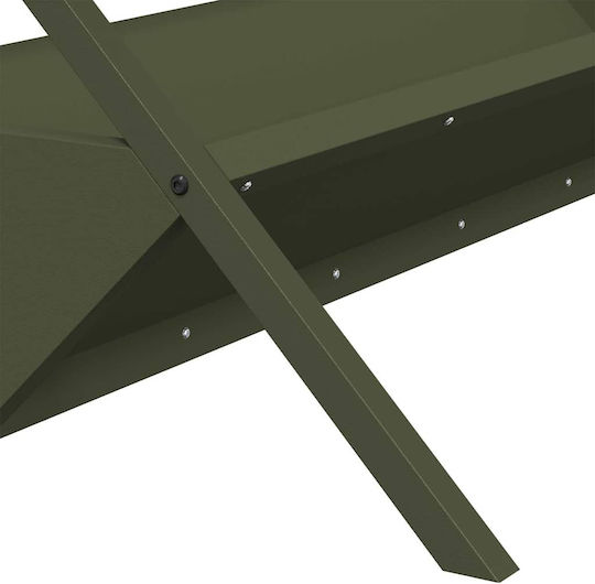 vidaXL Futtermittel für Schafe mit Kapazität 10kg 111x76x38cm.