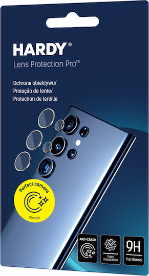 3MK Lens Protection Pro Kameraschutz Gehärtetes Glas Transparent für das Samsung Galaxy S24