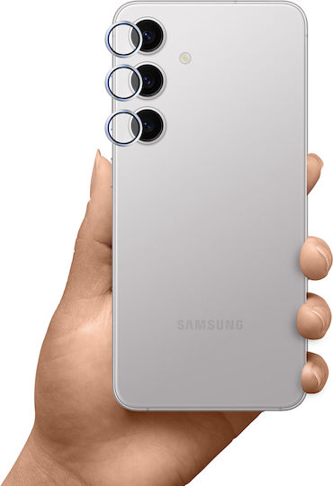 3MK Lens Protection Pro Kameraschutz Gehärtetes Glas Transparent für das Samsung Galaxy S24
