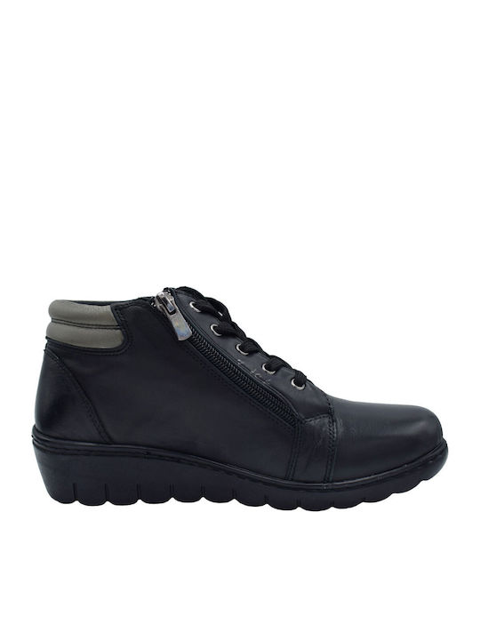 Ghete De Piele Dama Negre
