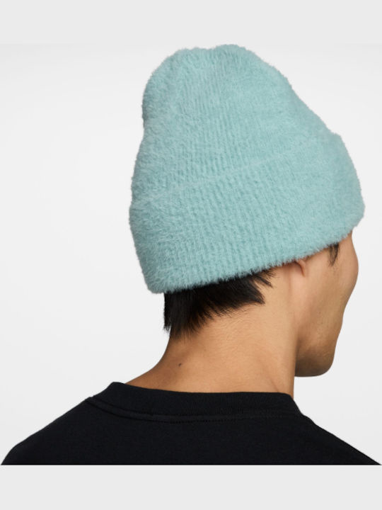 Peak Beanie Unisex Beanie Gestrickt in Türkis Farbe