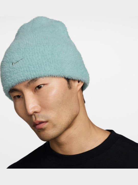 Peak Beanie Unisex Beanie Gestrickt in Türkis Farbe