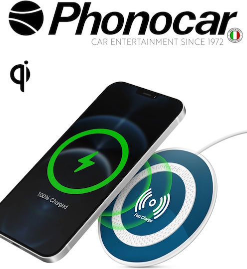 Phonocar Βάση Κινητού Αυτοκινήτου με Αντιολισθητική Επιφάνεια Μαύρη