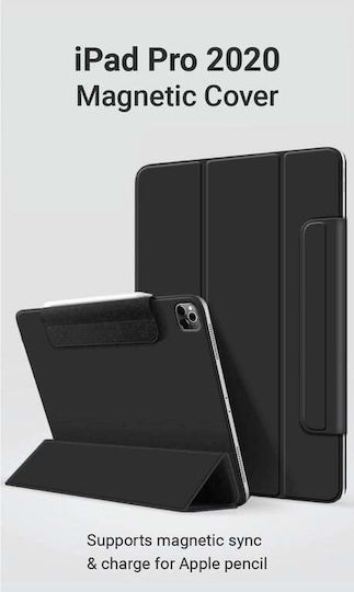 eSTUFF Flip Cover Neagră (iPad 12.9 Pro 2022/2021/2020)
