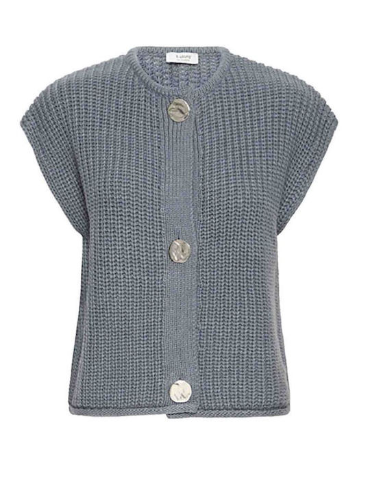 Langärmelig Damen Hemd Grey
