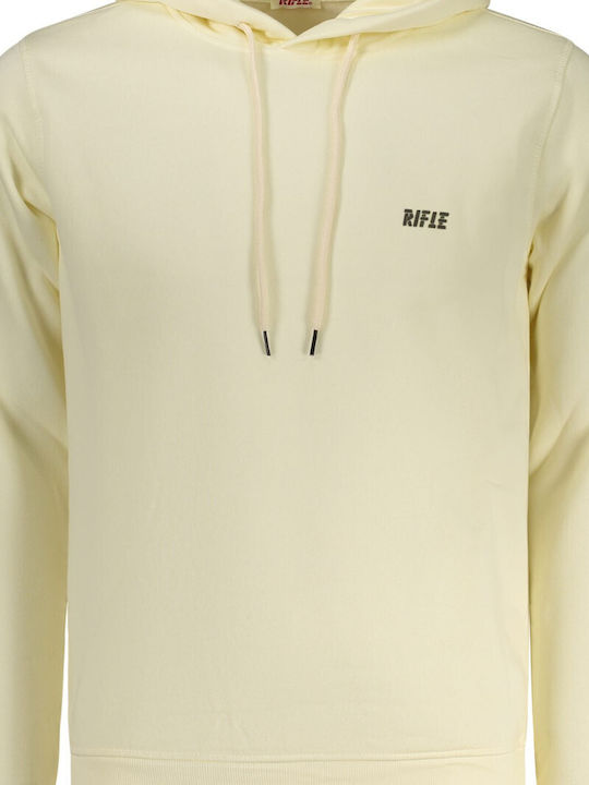 Herren Sweatshirt mit Kapuze in Beige