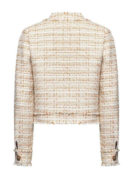 Silvian Heach Women's Blazer Biscuit