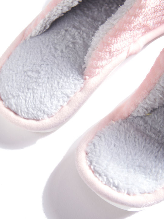Women's Slippers with Animals Pink