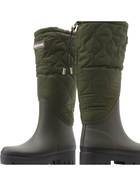 Marnie Women's Wellies With Medium Heel Black