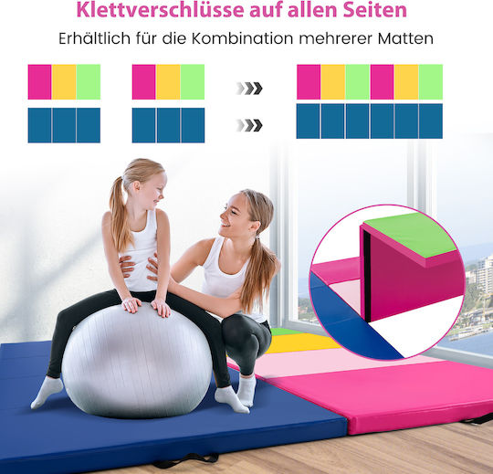 Costway Exercise Mat Pink (300x117x5cm)