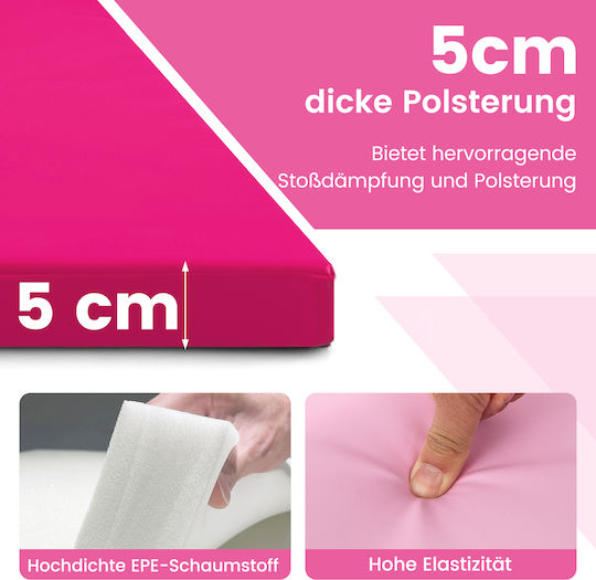 Costway Exercise Mat Pink (300x117x5cm)