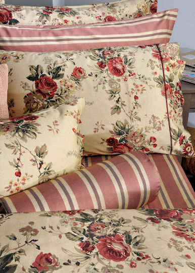 Down Town Home Υπέρδιπλη 235x245cm Antique Flower 12-0526 Down Town Home Υπέρδιπλη 235x245cm Antique Flower 12-0526