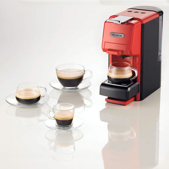 Ariete Automatic Espresso Machine 1350W Pressure 19bar Red 00M130412AR0