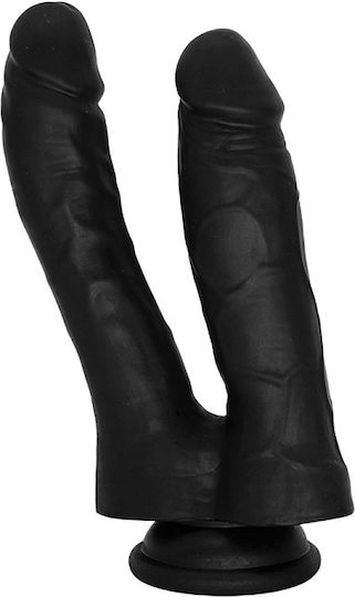OrgasmOS Doppelter Dildo mit Saugnapf Schwarz SMD-431OOS-1716BK | Skroutz  Germany