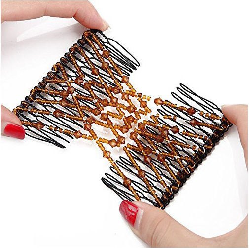 Pieptene De Păr Ez Combs Argintii Negre Bronzate Bej Set 4 Bucăți
