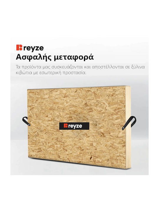 Reyze Ambient Badezimmerspiegel LED Berührung 50x50cm