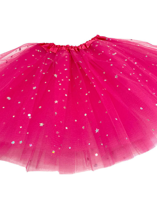 Kids Tulle Tulle Fuchsia Skirt