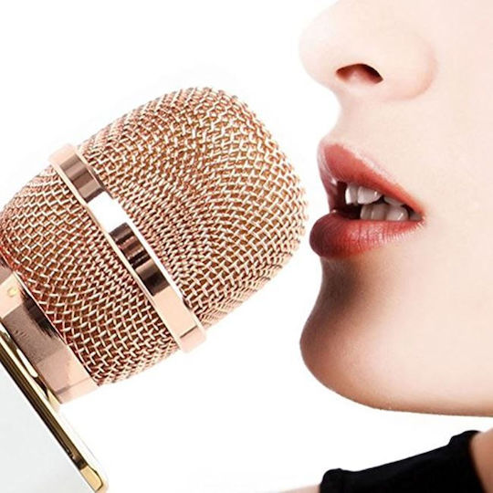 Microfon Karaoke Wireless Auriu 104639