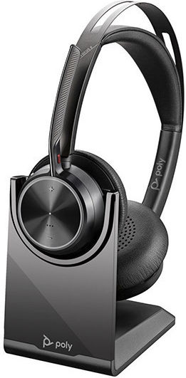Poly Voyager Focus 2 USB-C On Ear Multimedia Ακουστικά με μικρόφωνο