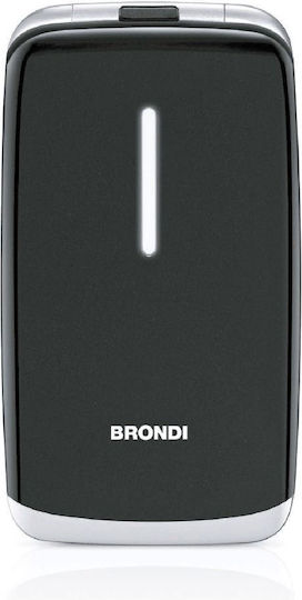 Brondi Contender Dual SIM Κινητό με Κουμπιά Μαύρο