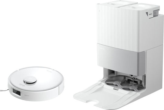 Roborock Qrevo Edge 5V1 Roboter-Staubsauger mit Laser-Kartierung und Saugkraft 18500Pa Weiße