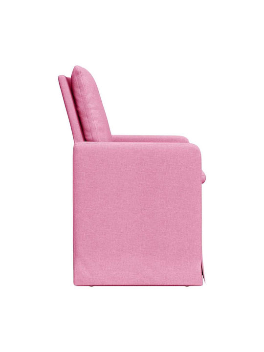 Stühle Speisesaal Pink 2Stück 57x67x98cm