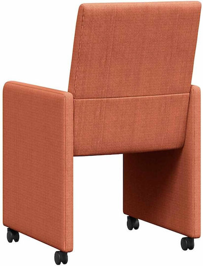 Stühle Speisesaal Red Orange 2Stück 57x66x94cm
