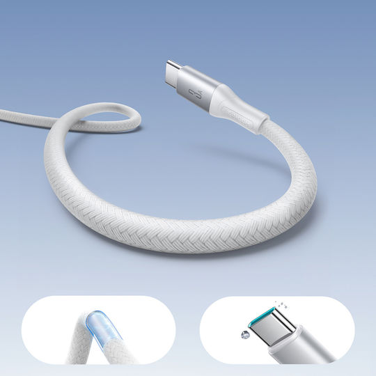 Joyroom Series USB 2.0 Cable USB-C male - USB-A 30W PD Λευκό 2m