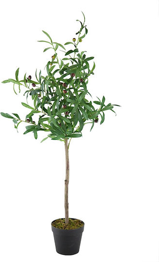 Artekko Künstlicher Olivenbaum im Topf 44x40x108 cm